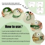 GREENTIME 2 Pack Fake Plants Hanging Artificial Ivy Vine with Gold Round Metal H... - Image 4