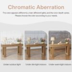 Tribesigns 63-Inch Long Console Table, Wooden Rectangular Sofa Table Behind The ... - Image 8