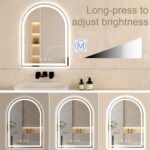 Arched LED Bathroom Mirrors with Lights 30"x48" LED Mirror for Bathroom,Led Vani... - Image 4