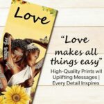 TYFYO 4Pcs African American Wall Art - Black Man Couple With Sunflower Posters P... - Image 4