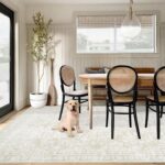 Aoyaomi Vintage Living Room Area Rug - 5x7 Large Machine Washable Boho Area Rug ... - Image 4