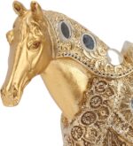 Horse Sculpture Statue, Rearing Art Figurine Decorative Sculpture Home Decor Acc... - Image 7
