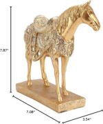 Horse Sculpture Statue, Rearing Art Figurine Decorative Sculpture Home Decor Acc... - Image 8