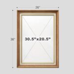 SIGNFORD Premium Framed Wall Art Sketch Church French Country Landscape Nature W... - Image 6