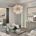 Y'INSP Bubble Chandelier for Dining Room, 12-Light Modern Gold Chandeliers Twist... - Image 3