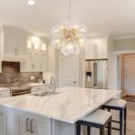 Y'INSP Bubble Chandelier for Dining Room, 12-Light Modern Gold Chandeliers Twist... - Image 7