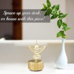 Matashi Valentine's Day Gift for Women - Swan Lake Wind-Up Music Box with 24K Go... - Image 6