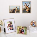 High-End Zinc Alloy 5x7'' Gold Photo Frames - Modern Rope Profile,Elegant Velvet... - Image 4