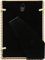 High-End Zinc Alloy 5x7'' Gold Photo Frames - Modern Rope Profile,Elegant Velvet... - Image 6