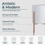 Decorative Flower Pots with Metal Stand for Home Decor - Modern Planters for Hal... - Image 6