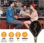 SD LUX Oversized Vintage LED Light Bulbs 5W, Medium Base E26, Giant Edison Bulb ... - Image 4