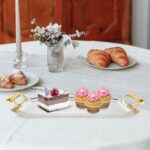 Cabilock Decorative Cake Tray 14.05X9.84 Inch Retro European Style Wedding Desse... - Image 7