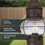 Designers Fountain Outdoor Lamp Post Light Fixture, Classic Rustic Finish, Weath... - Image 4