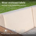 MIXPATIO Patio Sectional Furniture Set, 6 Piece Outdoor Wicker Sofa Couch Set, Y... - Image 6