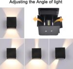 Mille Lucciole 4 Pack Outdoor Wall Lights Exterior/Interior LED Wall Sconces IP6... - Image 5