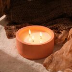 Viyffo 20oz Large Scented Candle – Pumpkin Spring Spice, 3 Wick Candles for Home... - Image 4
