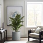 Kante 15.7" Dia Round Concrete Planter, Modern Style Large Cylindrical Plant Pot... - Image 4