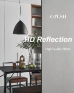 Otlsh Floor Mirror, 90"×46" Arched Full Length with Stand, Standing, Full Body, ... - Image 5