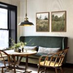 Vintage Landscape Wall Art Set of 2, Green Natural Wilderness Farmhouse Canvas W... - Image 5