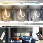 Modern Chandeliers LED Dimmable Light Acrylic Balls Ceiling Pendant Lighting for... - Image 10