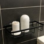 Marble Qtip Holder with Lid for Cotton Swabs, Balls, Pads, Floss Picks, Bathroom... - Image 7