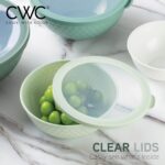 COOK WITH COLOR Mixing Bowls with Lids - 12 Piece Plastic Nesting Bowls Set incl... - Image 5