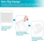 Vtopmart 15 PCS Clear Plastic Drawer Organizers Set, 4-Size Versatile Bathroom a... - Image 7
