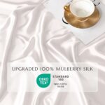 THXSILK Silk Duvet Cover, 100% 7A+ Mulberry Silk Comforter Cover, Seamless, Brea... - Image 4