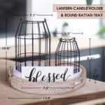 Rustic Farmhouse Decor Set of 7 - for Living Room Dining Table Centerpieces Fire... - Image 3