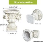 Sungmor Garden Cherub Urn Planter, Lovely Resin Angel Statue Flower Pots, Vintag... - Image 6