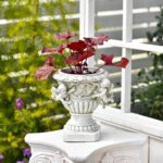 Sungmor Garden Cherub Urn Planter, Lovely Resin Angel Statue Flower Pots, Vintag... - Image 7