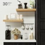 Vivelove Floating Shelves for Wall Mounted, 16 inchs Shelf for Small Bathroom, B... - Image 3
