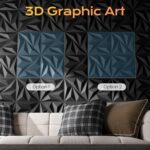 Sonicism Wall Panels Upgrade 32 Pack,0.7”x11.8”x11.8”Pyramid 3D Wall Panels Crea... - Image 5