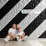 Sonicism Wall Panels Upgrade 32 Pack,0.7”x11.8”x11.8”Pyramid 3D Wall Panels Crea... - Image 7