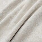FMFUNCTEX Beige Floral Jacquard Blackout Curtains 108 Inches Long for Bedroom, S... - Image 8
