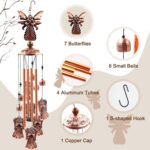 Wind Chimes Outdoor Clearance, Ukulork Angel Aluminum Tube Windchime with S Hook... - Image 3