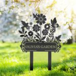 Custom Garden Sign | Personalized Garden Stake Metal Sign | Personalized Garden ... - Image 3