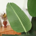 Ferrgoal Artificial Bird of Paradise Plants 5Ft Fake Tropical Palm Tree with 10 ... - Image 7