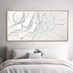 Abstract Oil Painting Artwork Framed Canvas Art Maximalist Decor 24"x48" Modern ... - Image 4