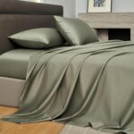 PURE ERA Sheet Set 800 Thread Count Long Staple Cotton Sateen Silky Soft Luxurio... - Image 3