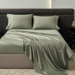 PURE ERA Sheet Set 800 Thread Count Long Staple Cotton Sateen Silky Soft Luxurio... - Image 4