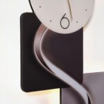homary 39.4" Silent LED Wall Clock - Modern Abstract Geometric Design for Living... - Image 5