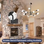 RUIYEY Modern Sputnik Chandeliers Light, 12-Light Black Chandeliers for Dining R... - Image 5