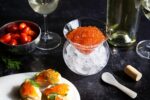 KooK Glass Caviar Chiller Server Set, with Mother of Pearl Spoons, Serving Dish ... - Image 3