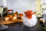 KooK Glass Caviar Chiller Server Set, with Mother of Pearl Spoons, Serving Dish ... - Image 4