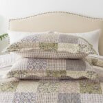 HoneiLife Queen Quilt Bedding Sets - Rustic Quilts 3-Piece 90x96, Microfiber Rev... - Image 6