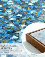 ARPEOTCY 3D Textured Large Framed Canvas Wall Art Prints, Abstract Modern Hand-P... - Image 3