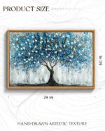 ARPEOTCY 3D Textured Large Framed Canvas Wall Art Prints, Abstract Modern Hand-P... - Image 5
