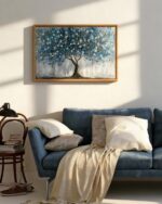 ARPEOTCY 3D Textured Large Framed Canvas Wall Art Prints, Abstract Modern Hand-P... - Image 6