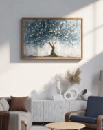 ARPEOTCY 3D Textured Large Framed Canvas Wall Art Prints, Abstract Modern Hand-P... - Image 7